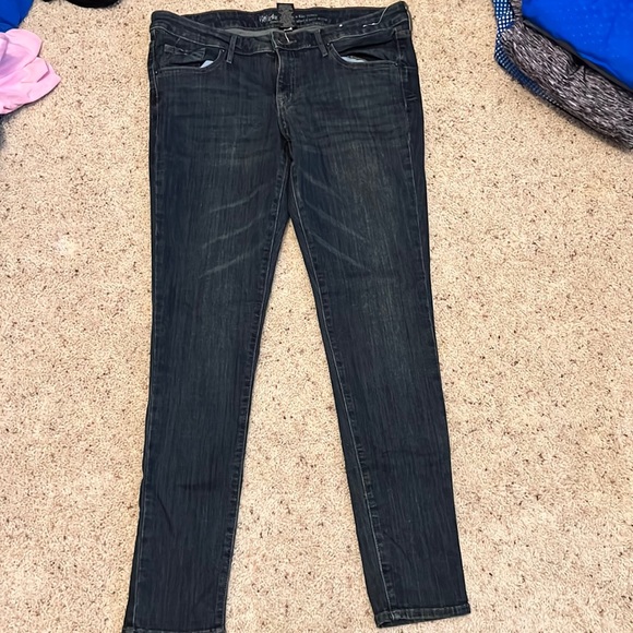 Denim - Low rise skinny jeans